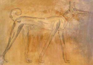 painting from the 

tomb of Amenemhat, necropolis of Beni Hasan